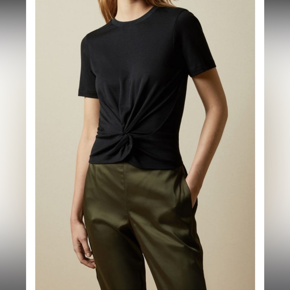 Ted Baker Black Harieyy Twist Shirt